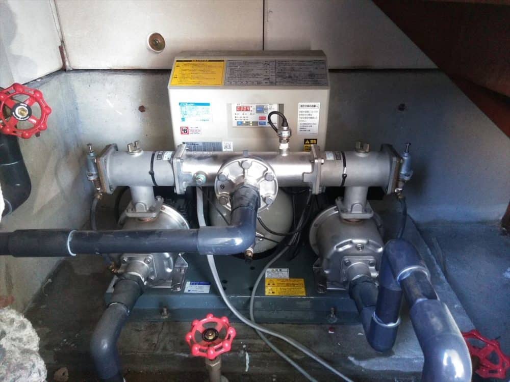 増圧給水ポンプの写真