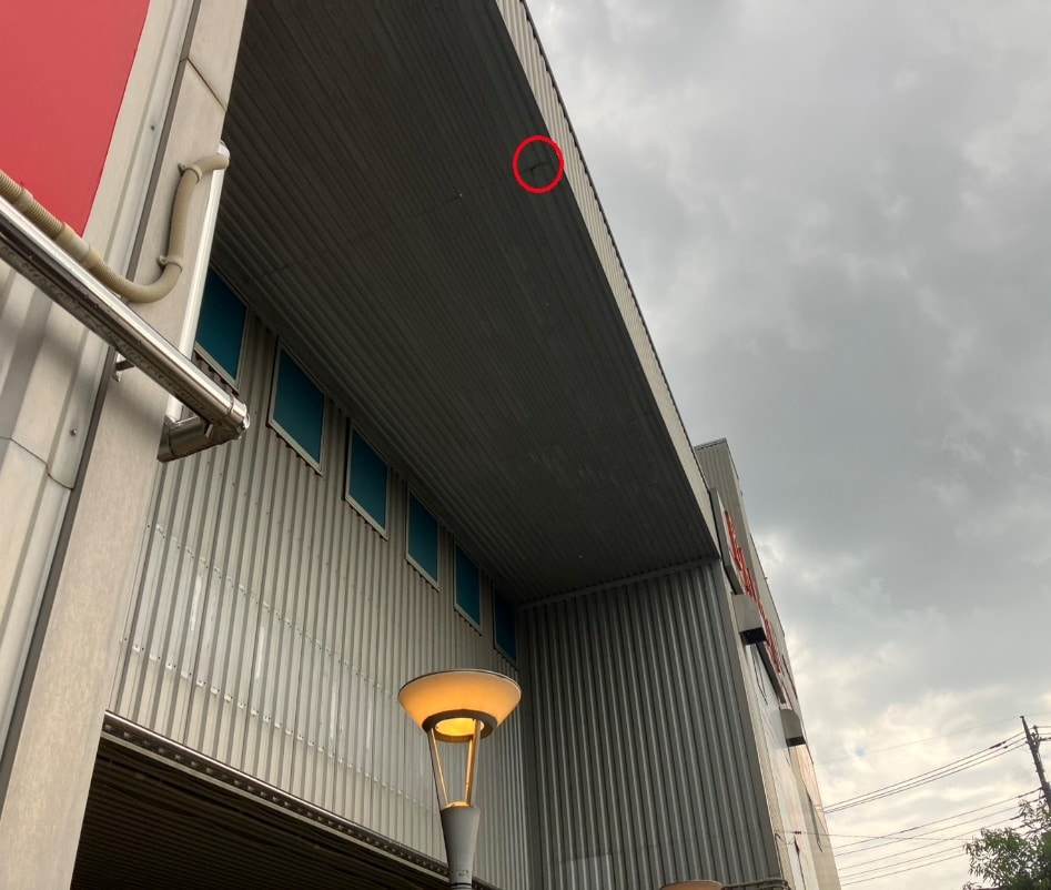 落水箇所の画像②