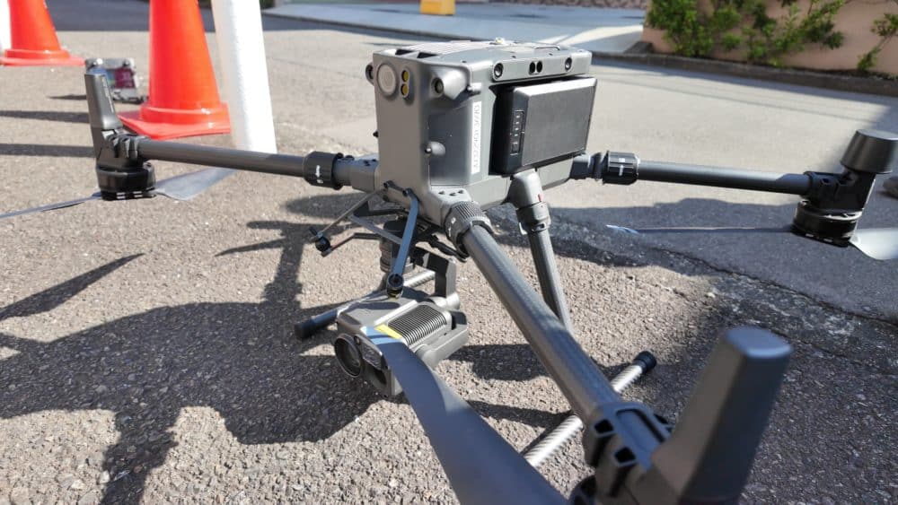 赤外線ドローンの画像