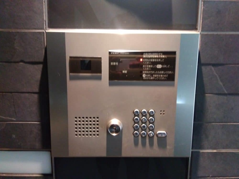 集合玄関機の画像